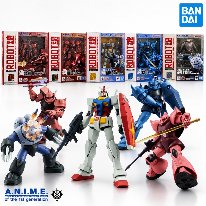 Model Kit Zaku - بانداي أوريجينال روبوت سبيرتس غاندام RX