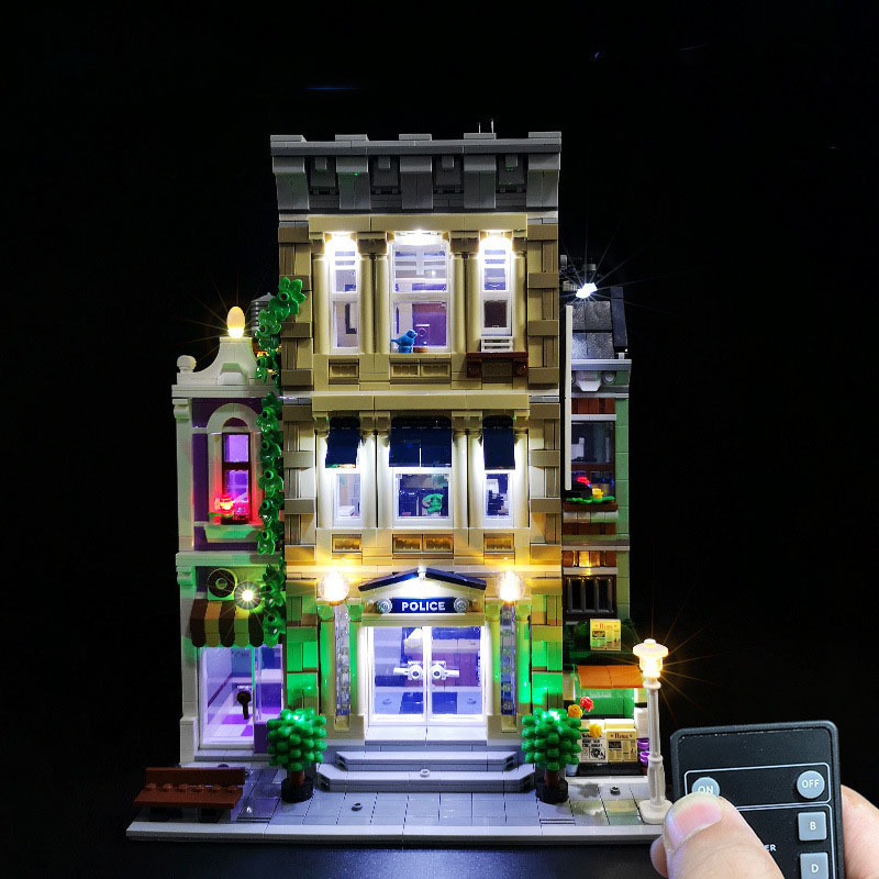 Model Kit Walmart - مجموعة إضاءة LED LYBMTWF لـ 10278،