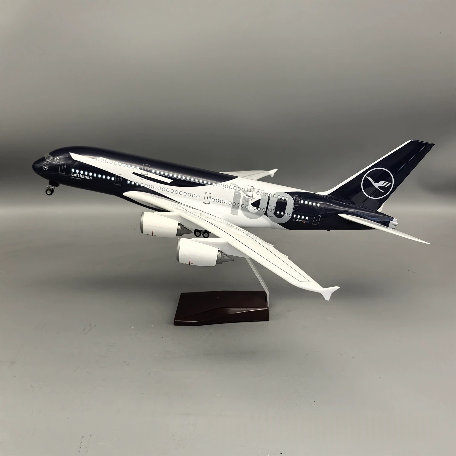 Model Kit Plane - نموذج طائرة لوفتهانزا A380 الجديد بطول