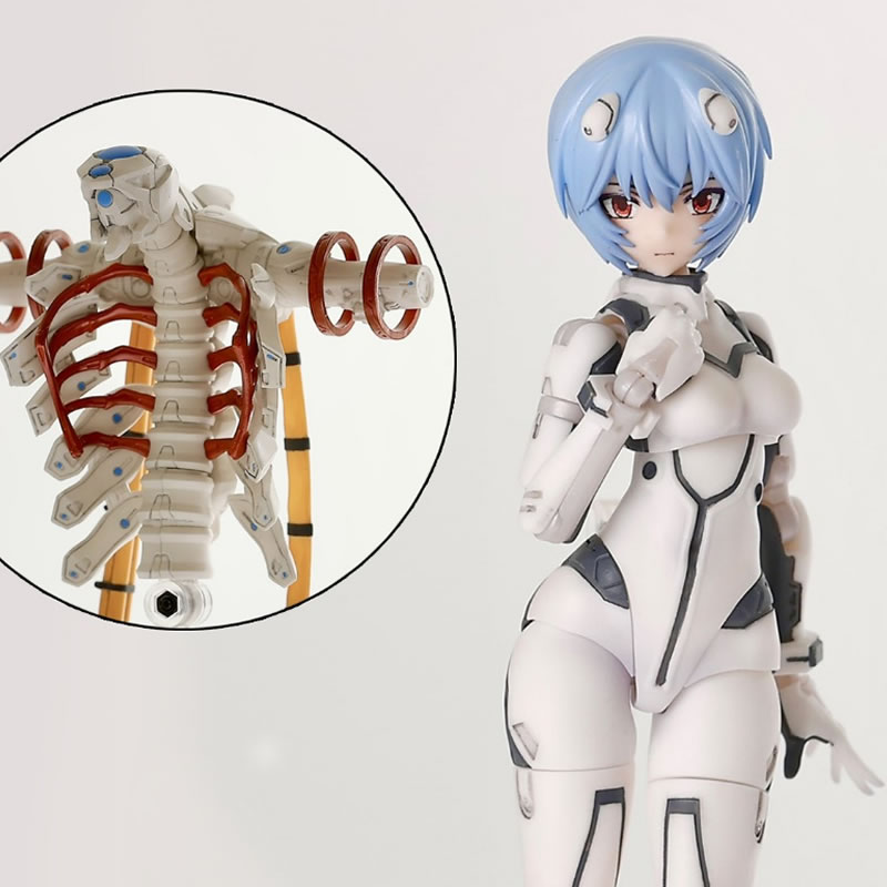Model Kit Evangelion Bandai - (متوفر) (W_4548) Rei Ayanami Evangelion Unassembled