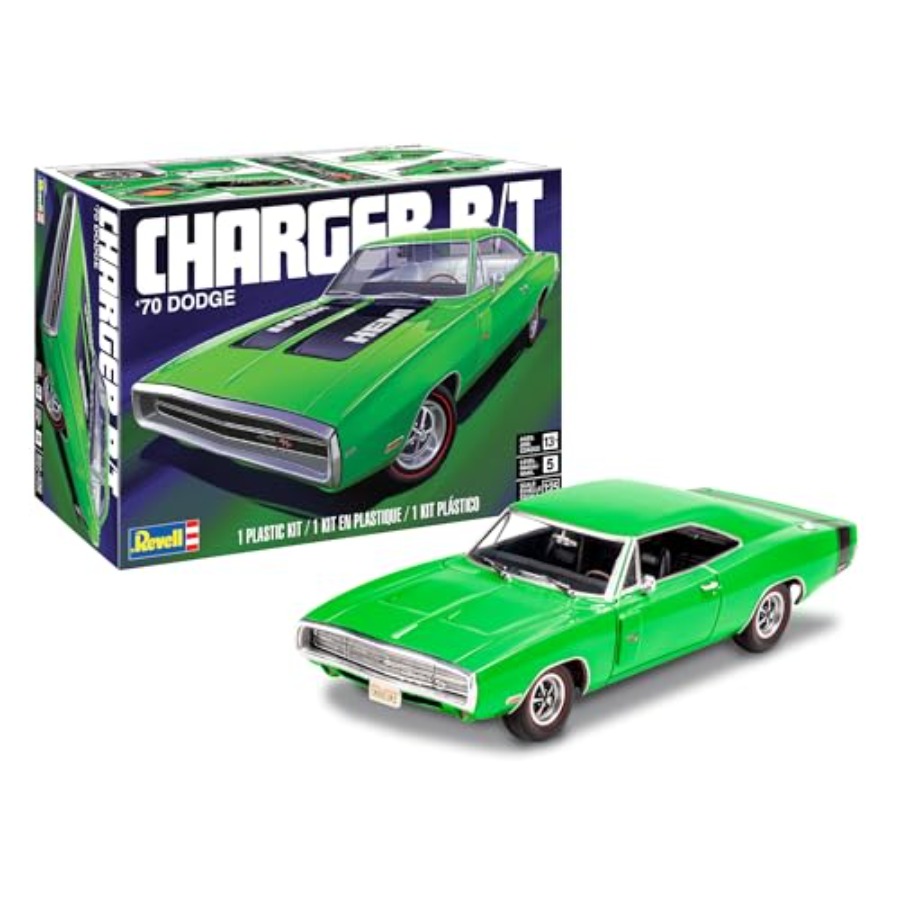 Model Kit Levels - طقم نموذج سيارة دودج تشارجر آر/تي