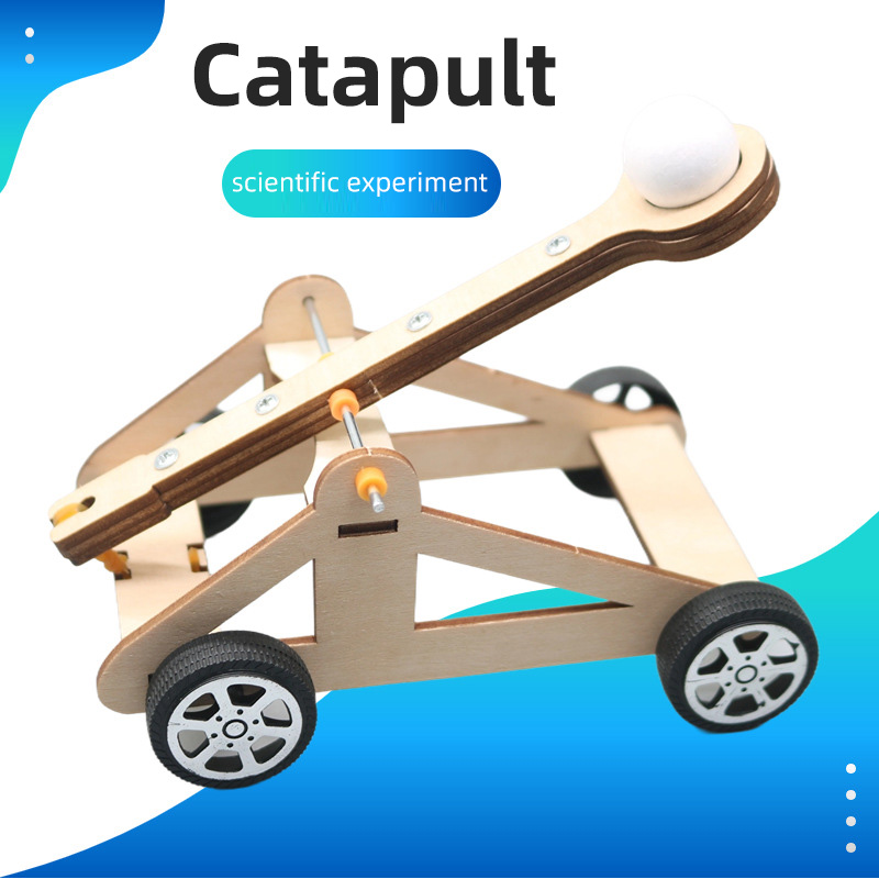 Model Kit Walmart - DIY لعبة المنجنيق DIY مجموعة التجارب