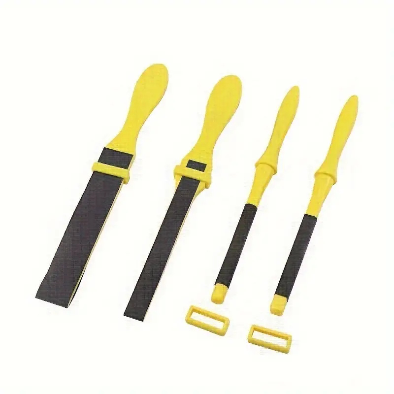 Sanding Stick Set - 4 قطعة مجموعة عصي الصنفرة ث/مقابض