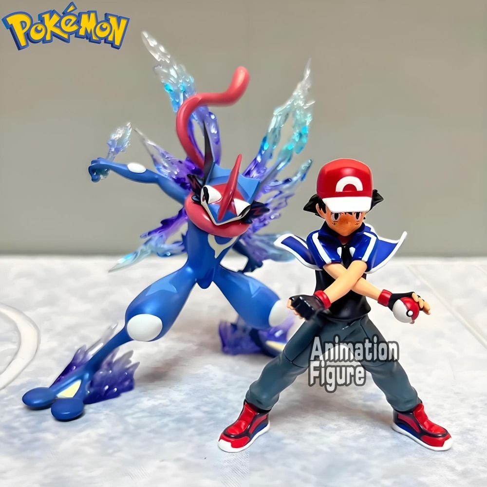 Model Kit Lucario - تماثيل أنمي بوكيمون جرينينجا بطول 12