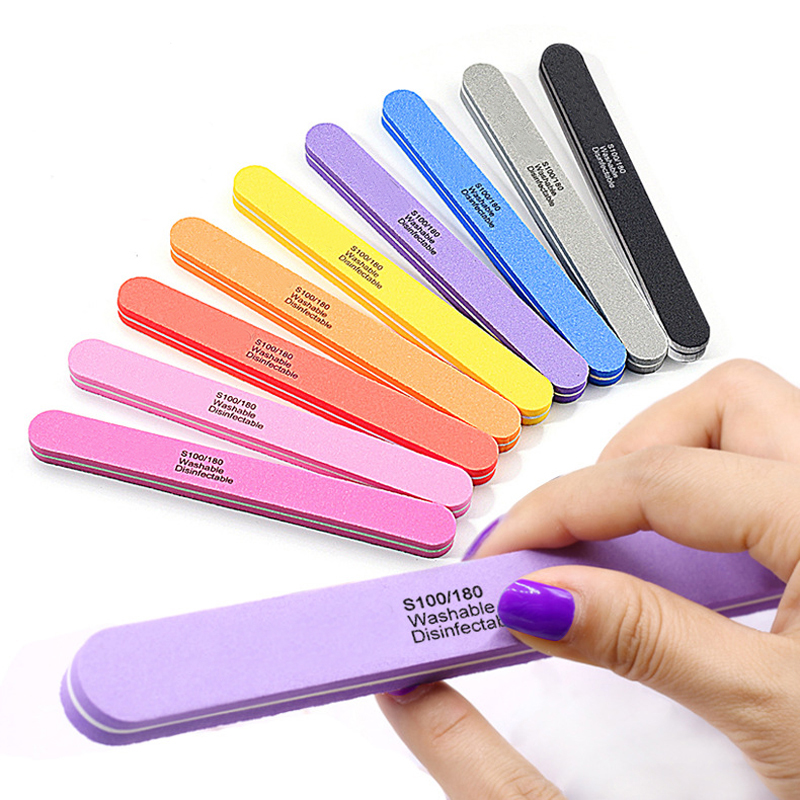Sanding Stick Set - 10 قطعة/الوحدة المهنية مسمار الملفات 100/180