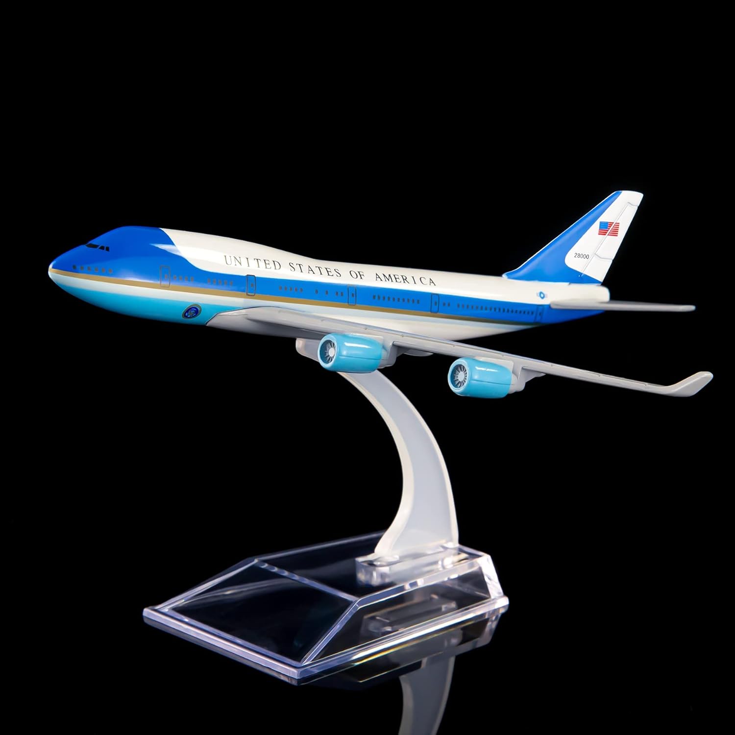 Model Kit Plane - نموذج طائرة معدني مصبوب بمقياس 1/400