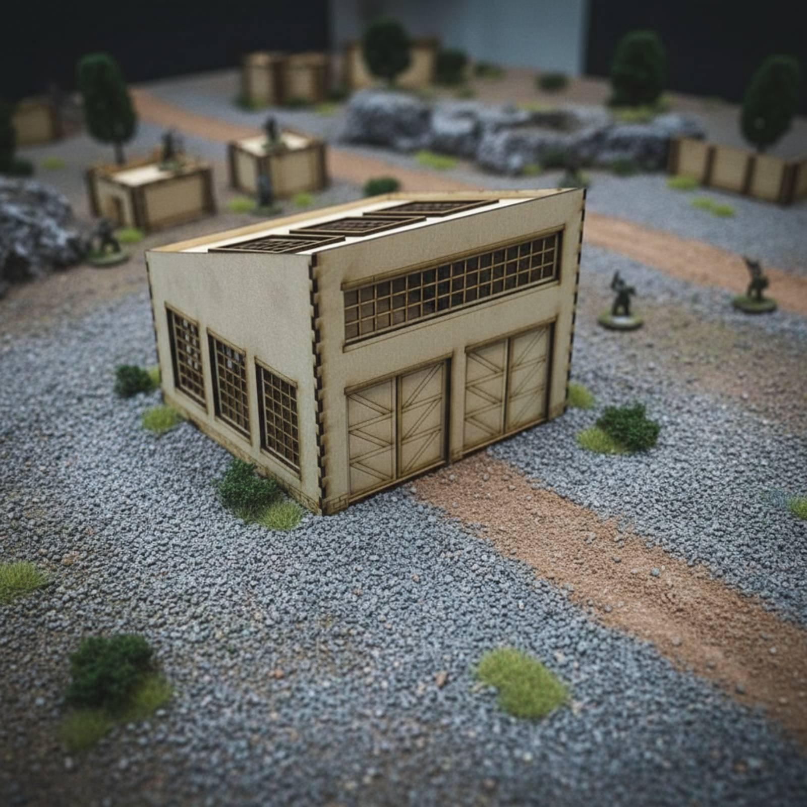Model Kit Wood - نموذج مصنع إصلاح المركبات في وقت