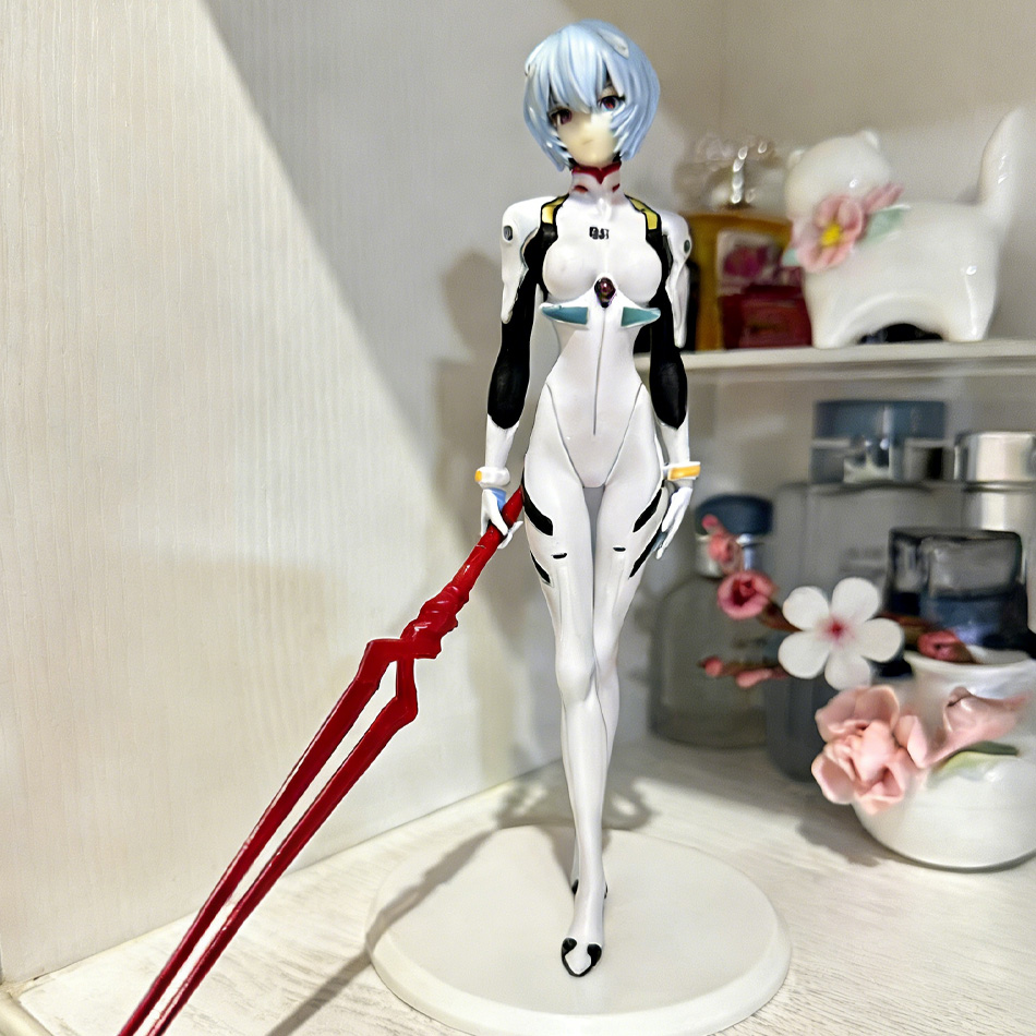 Model Kit Evangelion Bandai - تمثال راي أيانامي بطول 23 سم