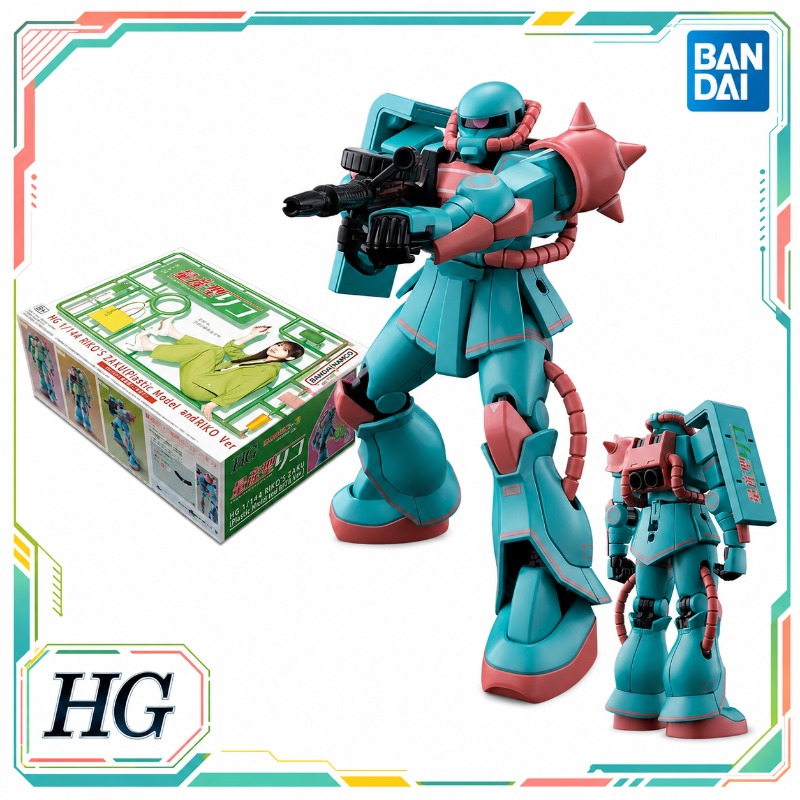 Model Kit Zaku - بانداي أوريجينال HG 1/144 زاكو ريكو