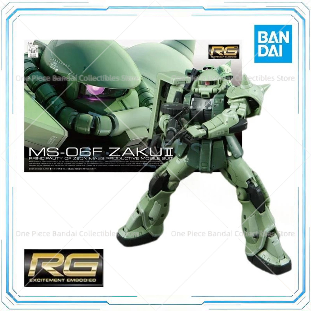 Model Kit Zaku - بانداي RG 1/144 MS-06F زاكو II