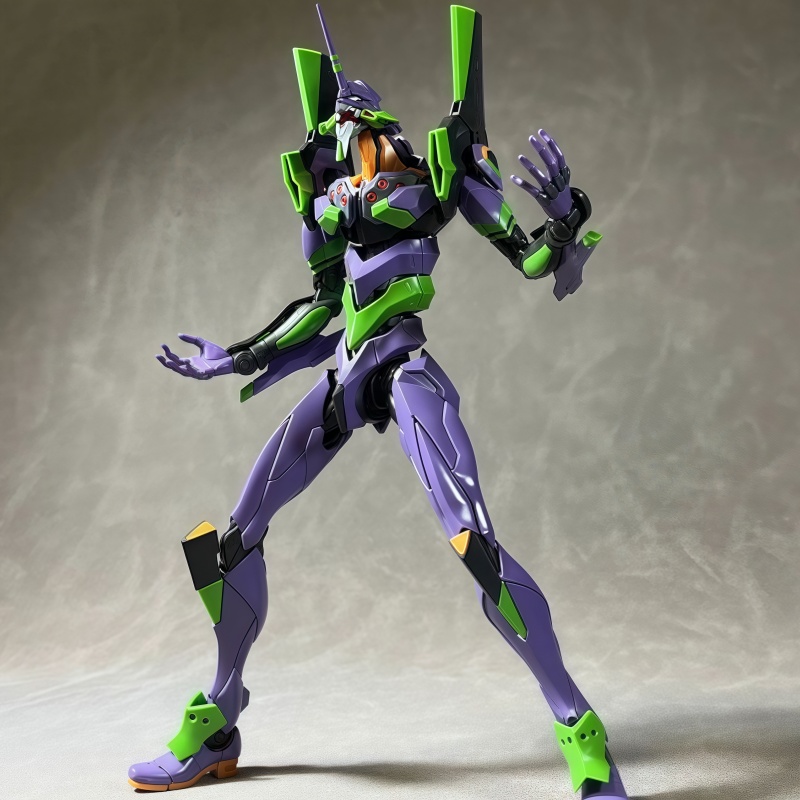 Model Kit Eva 00 - الأسهم الساخنة Rg Evangelion أطقم منمذجة