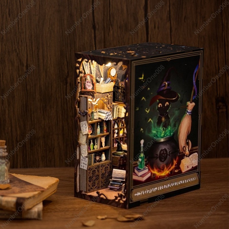 نموذج مكتبة خشبية يمكنك صنعه ب - مراجعة Model Kit Wood وسعره