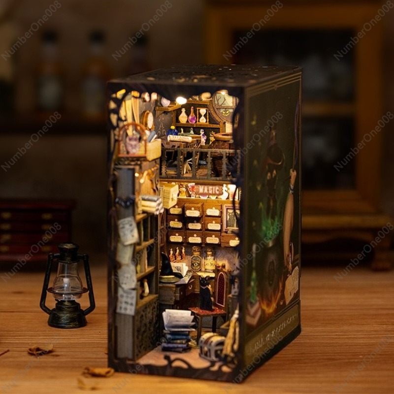 نموذج مكتبة خشبية يمكنك صنعه ب - مراجعة Model Kit Wood وسعره