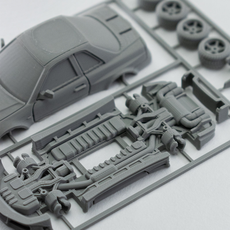 نموذج سيارة GT-R بمقياس 1/64،  - مراجعة Model Kit Jdm وسعره
