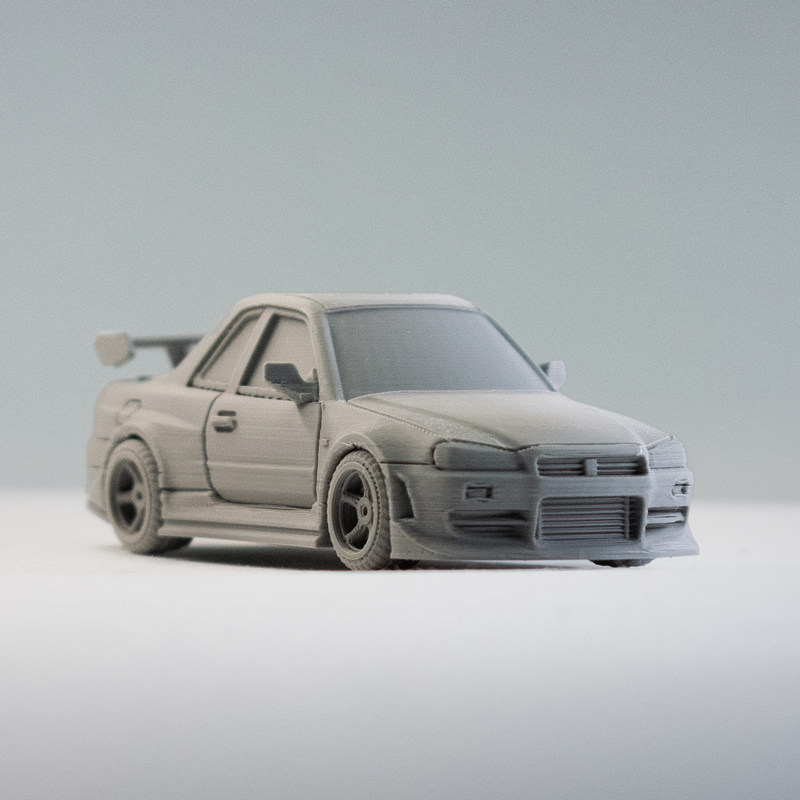 نموذج سيارة GT-R بمقياس 1/64،  - مراجعة Model Kit Jdm وسعره