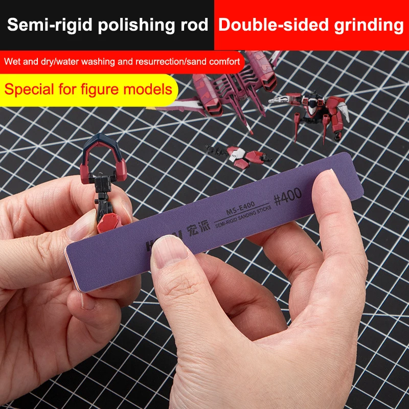 6 قطعة MS-E400-1500 شبه الصلبة - مراجعة Sanding Stick Set وسعره