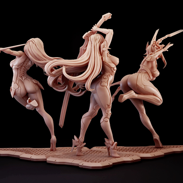 1/24 (3 أشخاص) نموذج من الراتن - مراجعة Model Kit Lucario وسعره