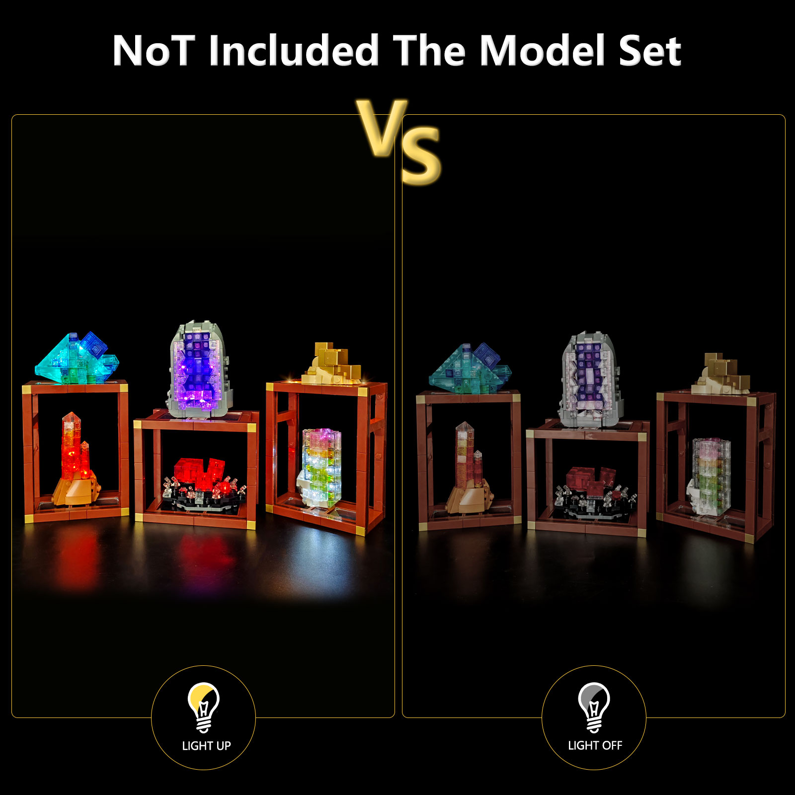 مجموعة إضاءة LED LYBMTWF متواف - مراجعة Model Kit Walmart وسعره