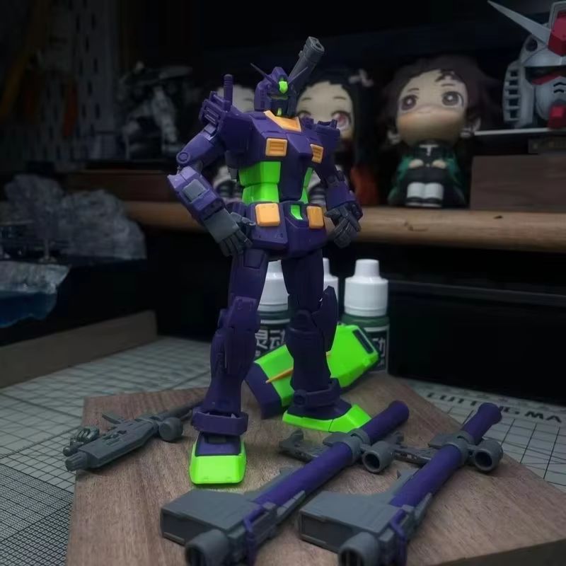 نموذج تجميعي ملون لـ HG 1/144  - مراجعة Model Kit Eva 00 وسعره