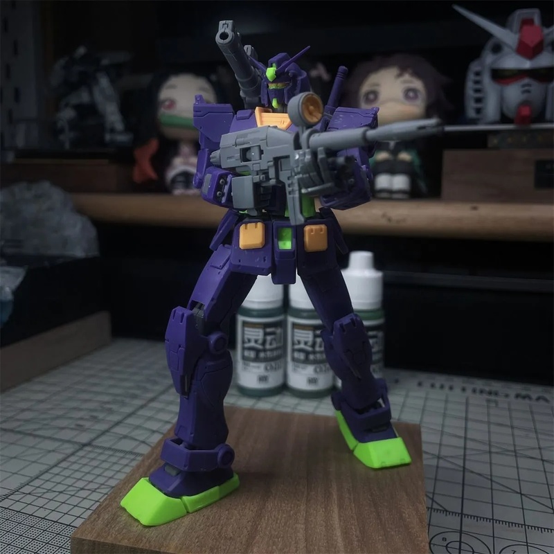 نموذج تجميعي ملون لـ HG 1/144  - مراجعة Model Kit Eva 00 وسعره