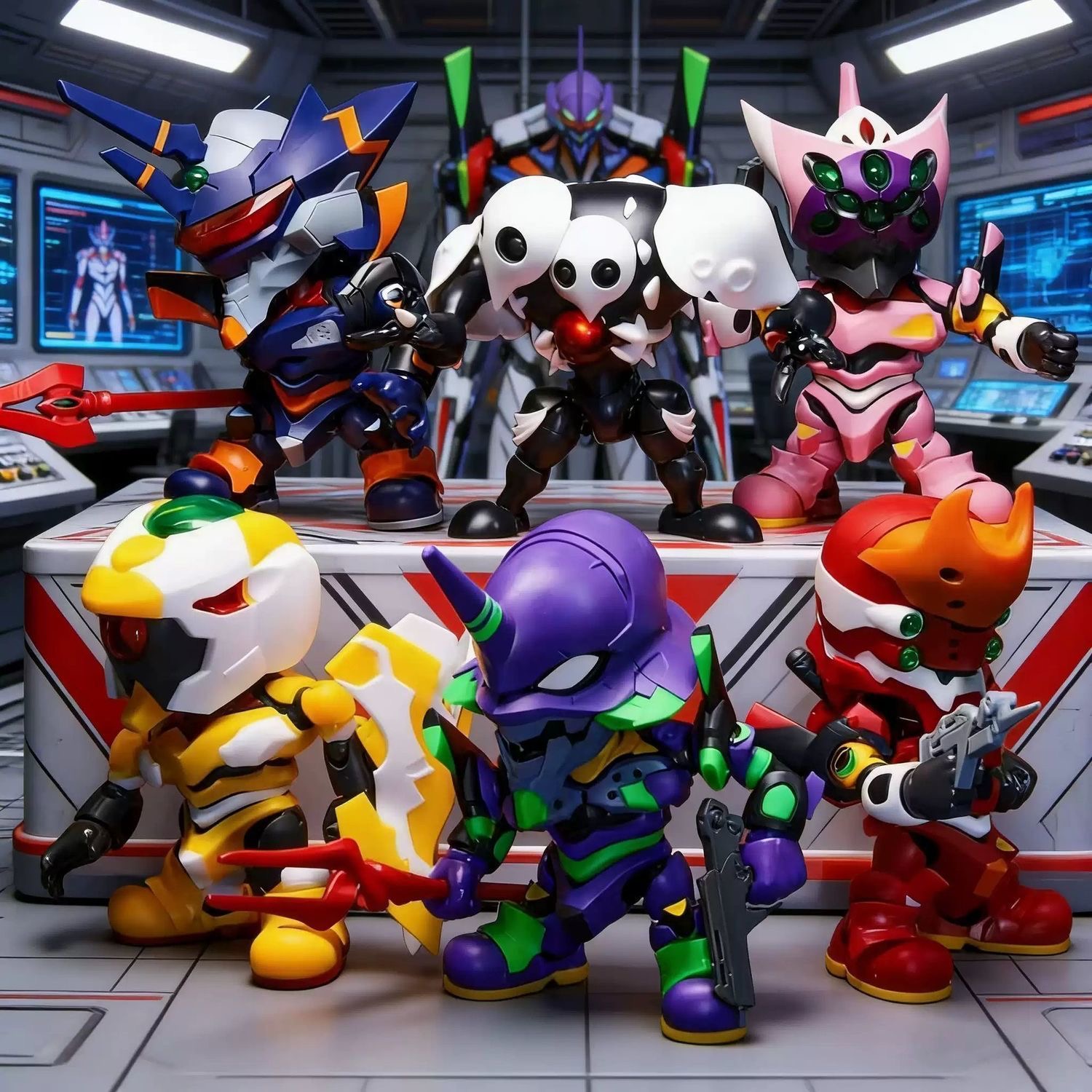 صندوق مفاجآت أصلي من سوسكيل إي - مراجعة Model Kit Eva 00 وسعره