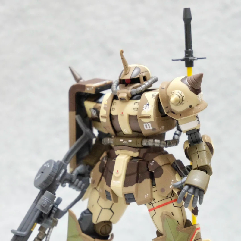 نموذج HG 1/144 MS-06GD Zaku II - مراجعة Model Kit Zaku وسعره