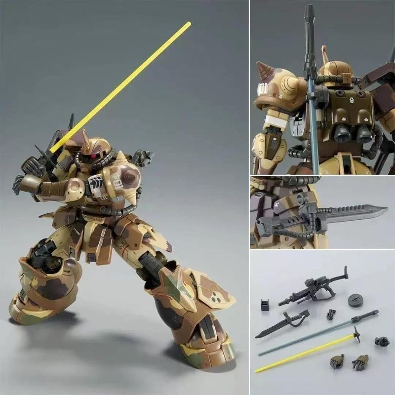 نموذج HG 1/144 MS-06GD Zaku II - مراجعة Model Kit Zaku وسعره
