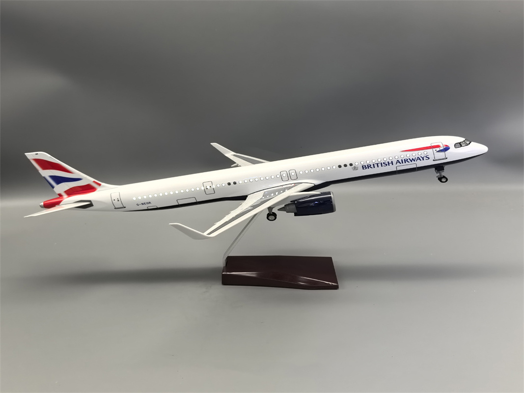 طائرة الراتنج 1/100 مقياس 321n - مراجعة Model Kit Plane وسعره