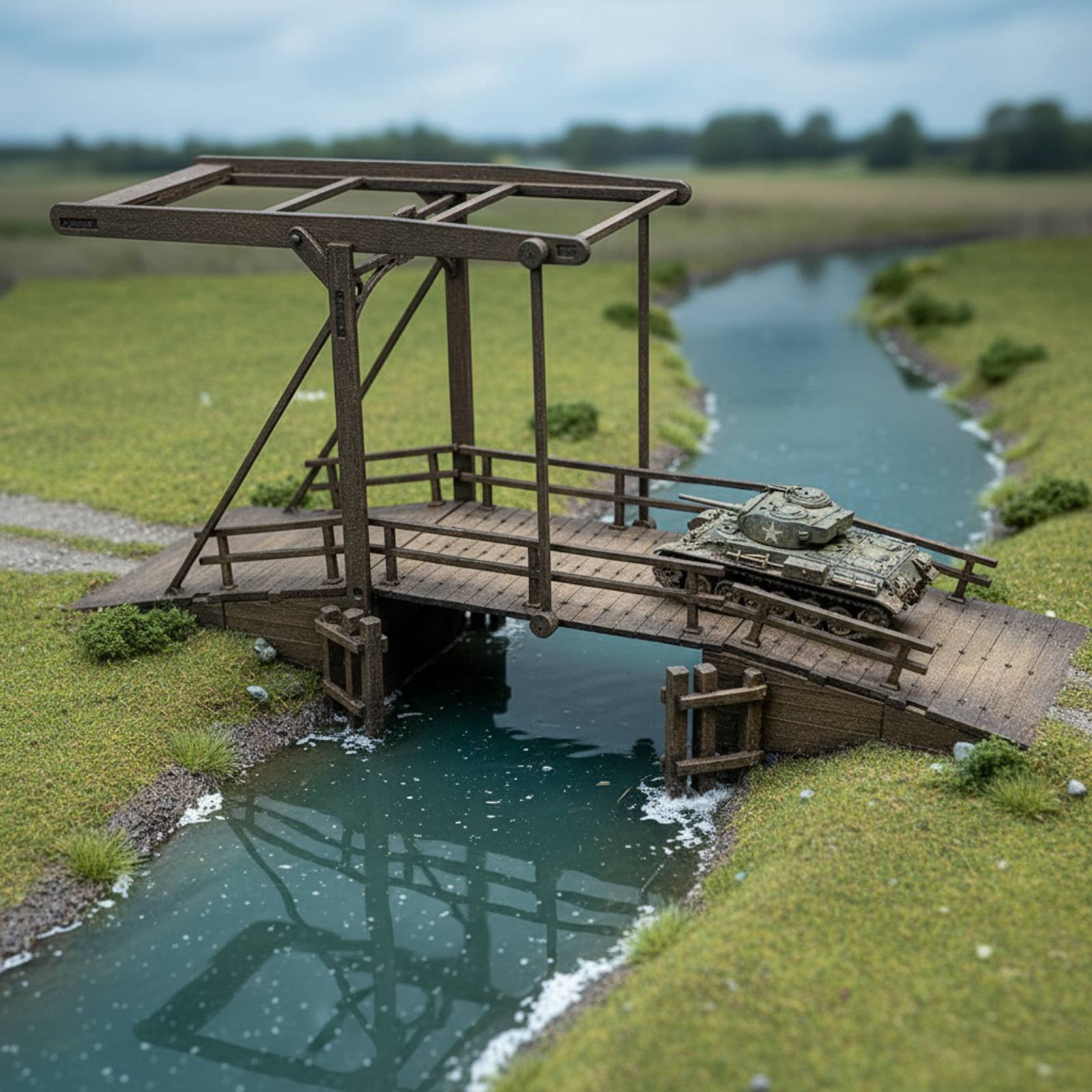 نموذج جسر خشبي يدوي الصنع لعرض - مراجعة Model Kit Wood وسعره
