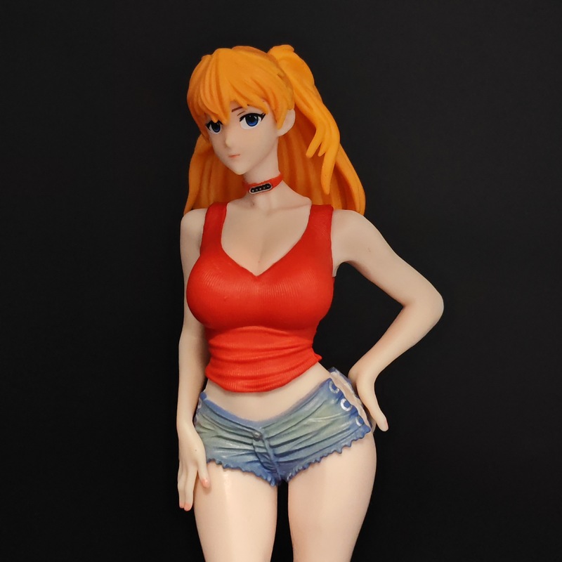 تمثال شخصية أسوكا لانغلي من أن - مراجعة Model Kit Eva 00 وسعره