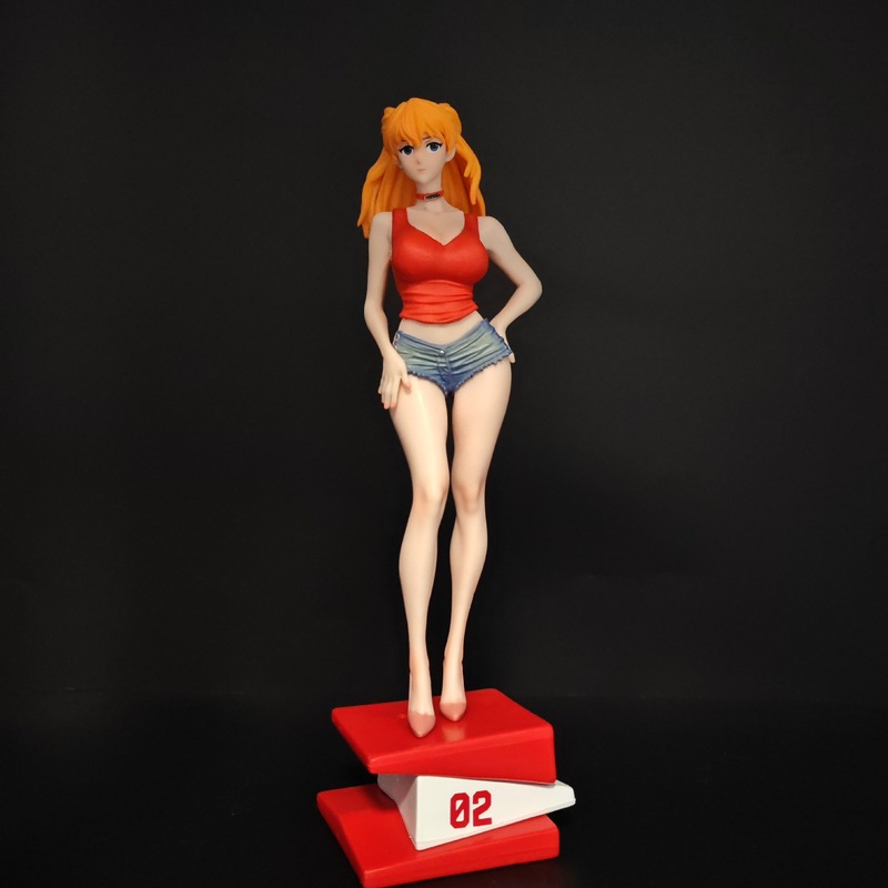 تمثال شخصية أسوكا لانغلي من أن - مراجعة Model Kit Eva 00 وسعره