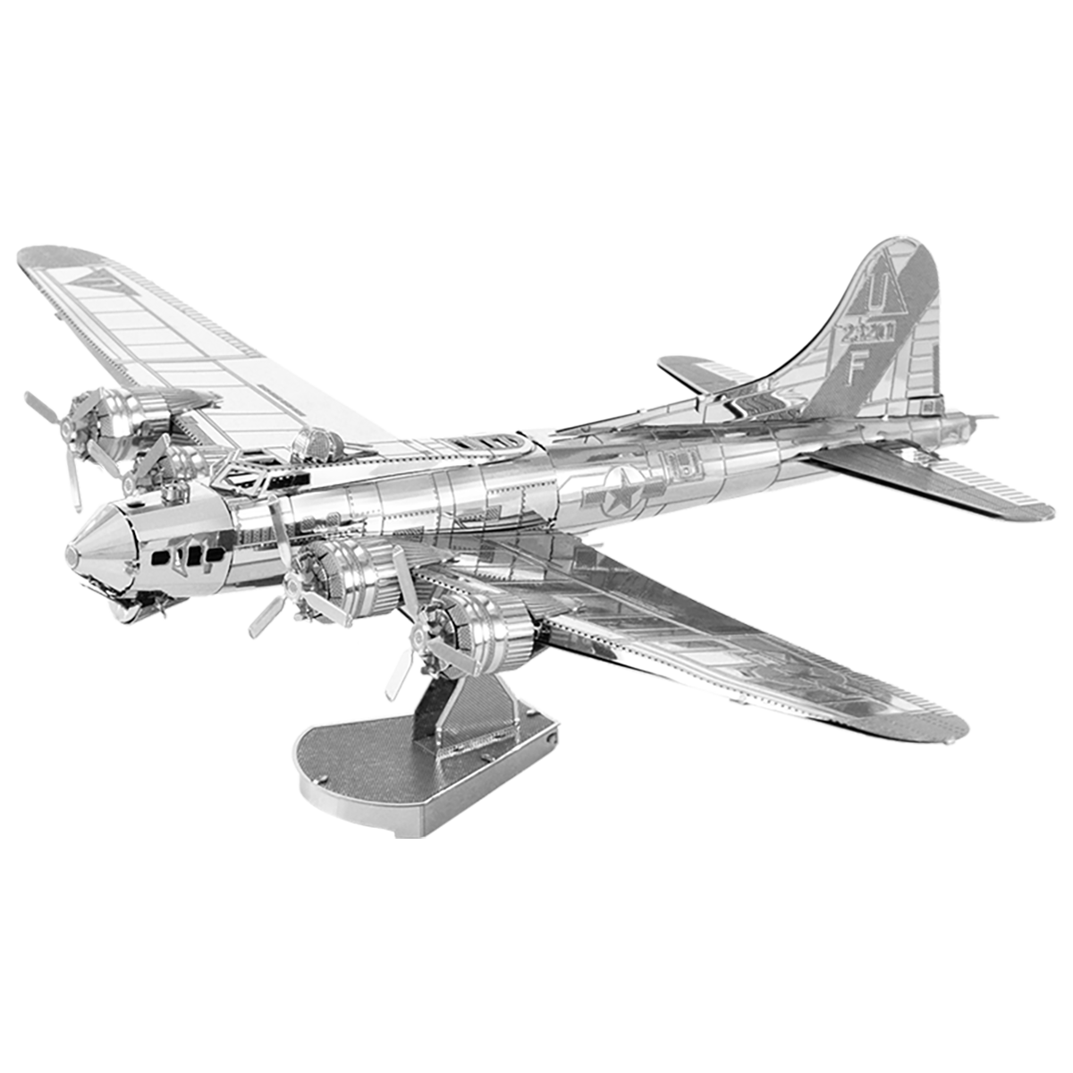 طائرة ثلاثية الأبعاد لغز معدني - مراجعة Model Kit Walmart وسعره