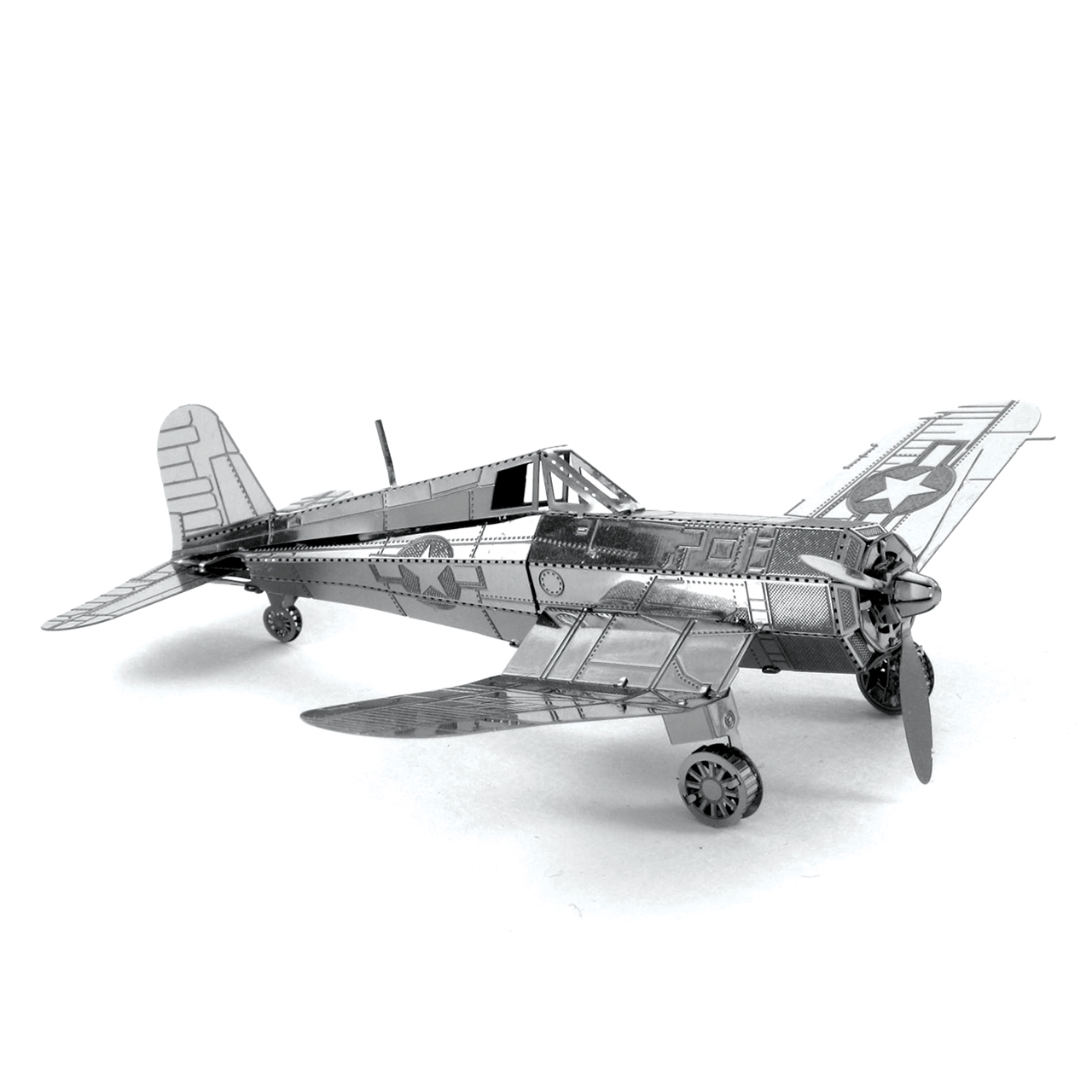 طائرة ثلاثية الأبعاد لغز معدني - مراجعة Model Kit Walmart وسعره