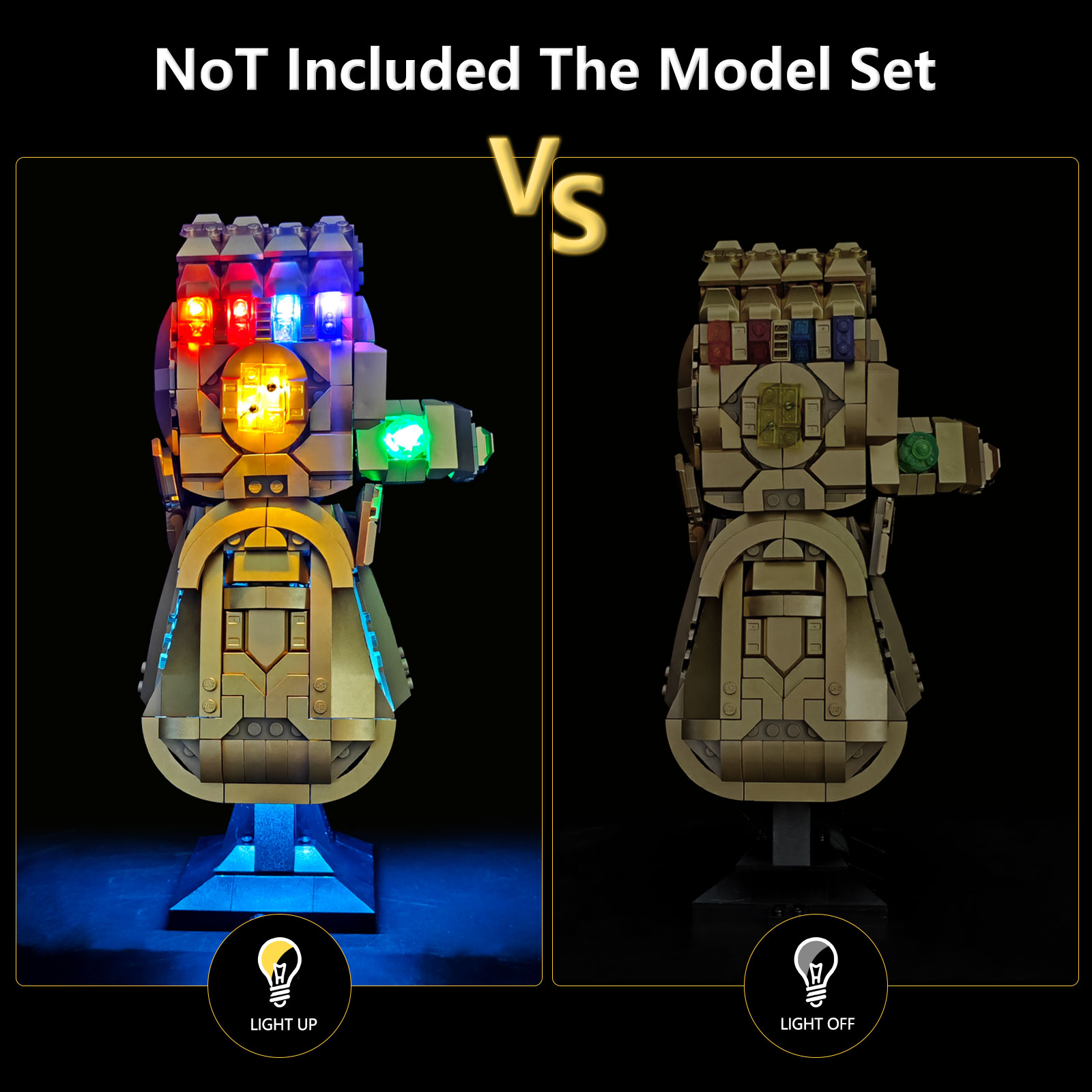طقم إضاءة LED من LYBMTWF متواف - مراجعة Model Kit Walmart وسعره