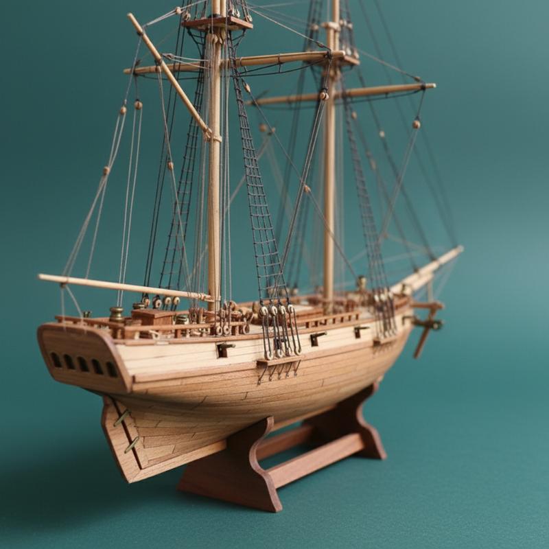طقم نموذج سفينة خشبية - نموذج  - مراجعة Model Kit Lucario وسعره