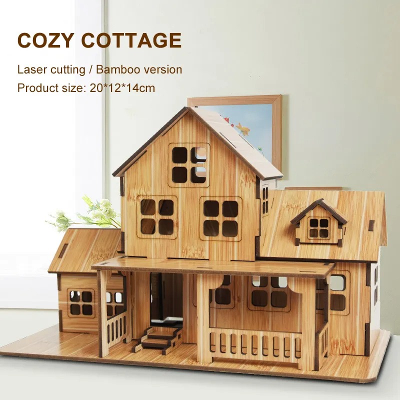نموذج ألغاز خشبية ثلاثية الأبع - مراجعة Model Kit Wood وسعره