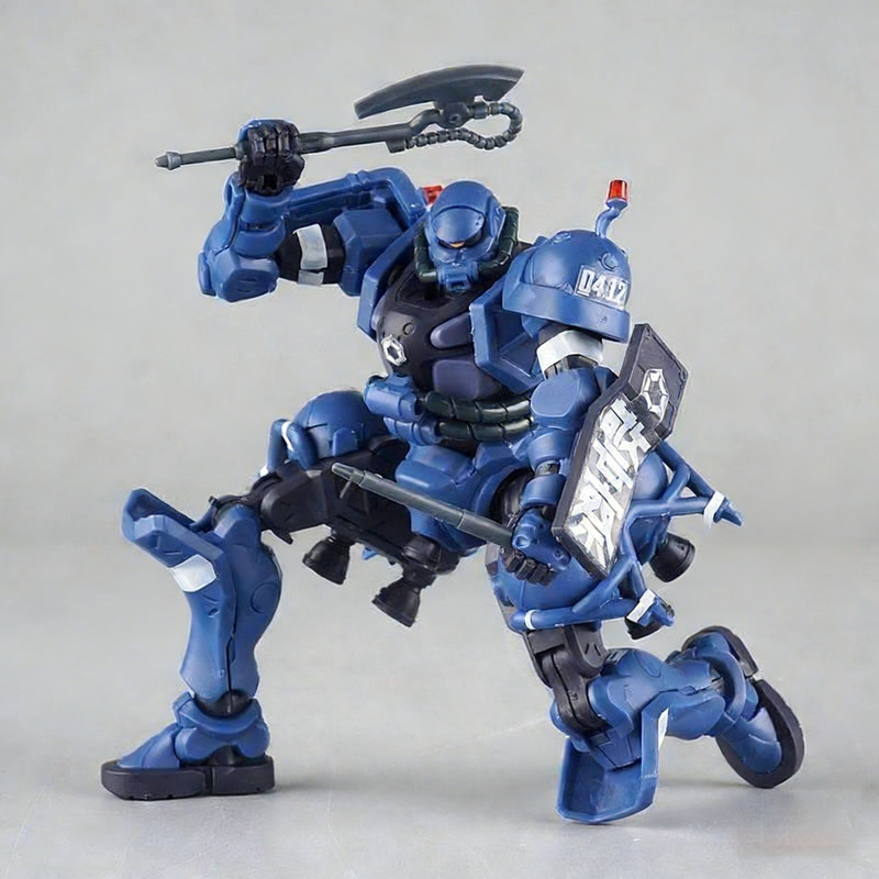 Gquuuuuux Military Police Zaku - مراجعة Model Kit Zaku وسعره