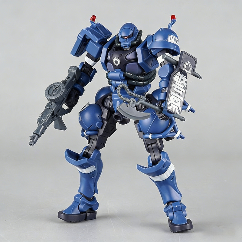 Gquuuuuux Military Police Zaku - مراجعة Model Kit Zaku وسعره