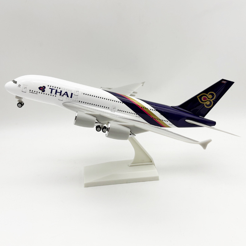نموذج طائرة A380 التايلاندية ب - مراجعة Model Kit Plane وسعره