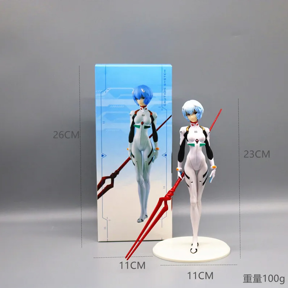تمثال راي أيانامي بطول 23 سم م - مراجعة Model Kit Evangelion Bandai وسعره