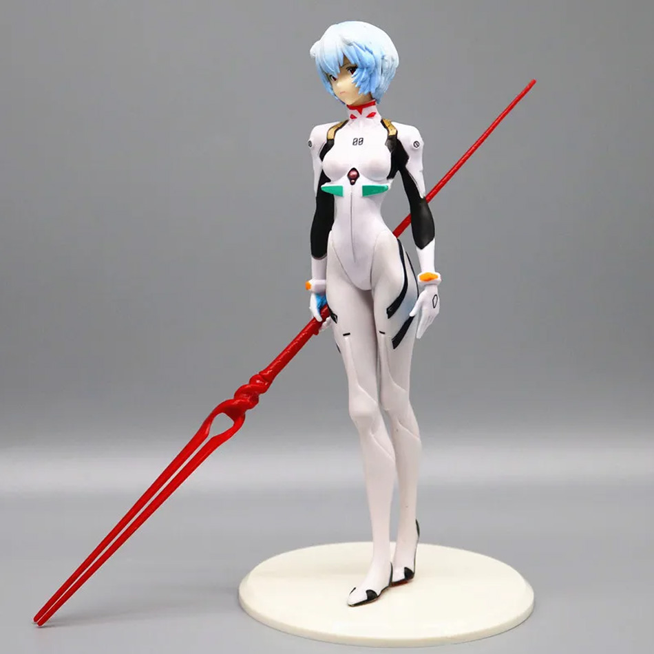 تمثال راي أيانامي بطول 23 سم م - مراجعة Model Kit Evangelion Bandai وسعره