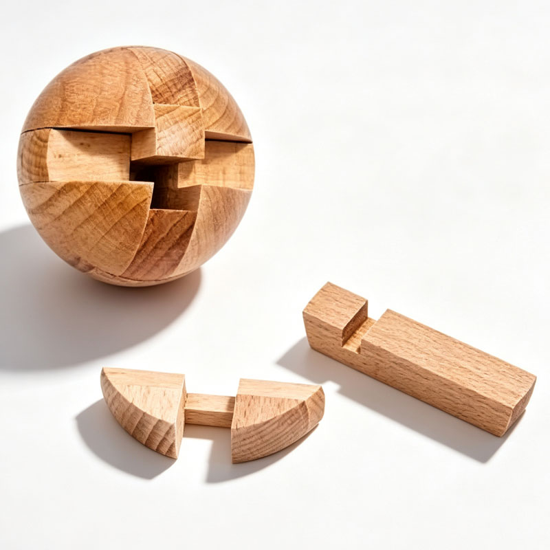 لعبة الألغاز الخشبية الكلاسيكي - مراجعة Model Kit Wood وسعره
