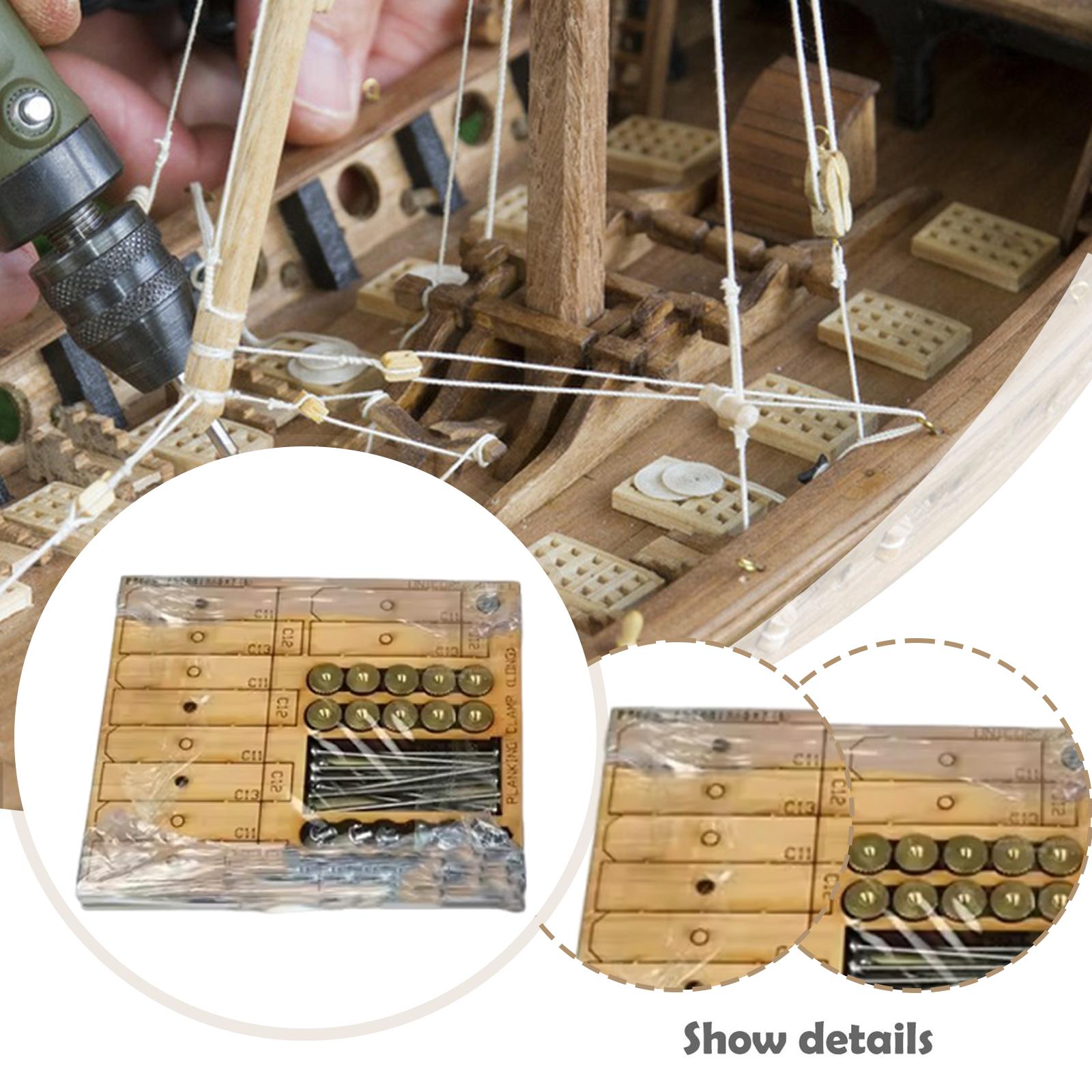 مشابك تثبيت ألواح هيكل السفينة - مراجعة Model Kit Wood وسعره