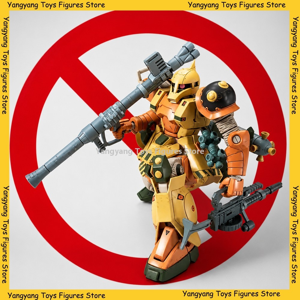 مجموعة نماذج بانداي الأصلية HG - مراجعة Model Kit Zaku وسعره