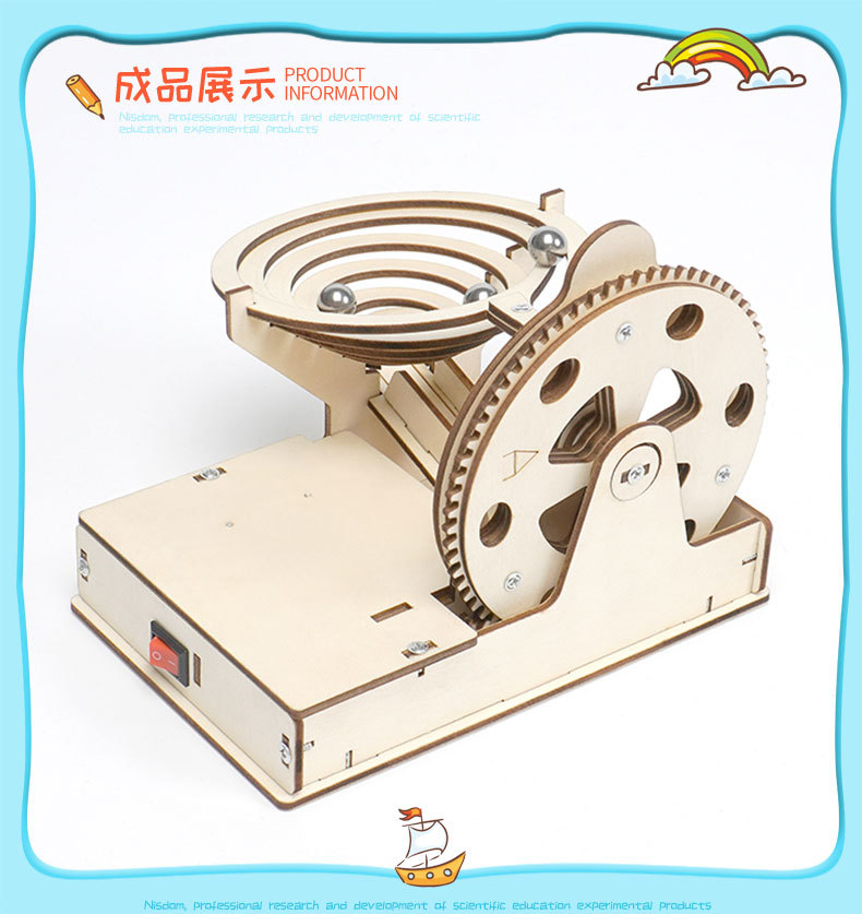 البخار العلوم التعليمية عدة ثل - مراجعة Model Kit Wood وسعره
