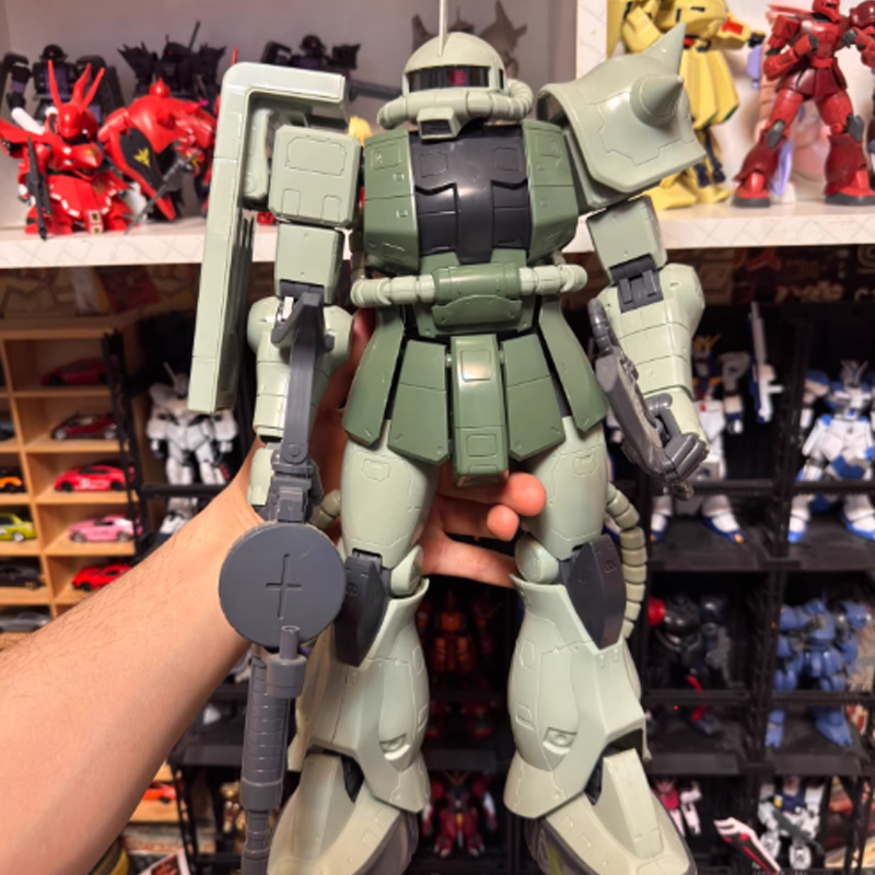 نموذج تجميعي ميجا زاكو II بمقي - مراجعة Model Kit Zaku وسعره