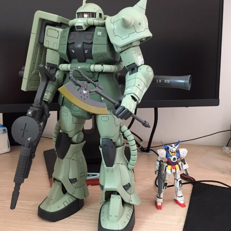 نموذج تجميعي ميجا زاكو II بمقي - مراجعة Model Kit Zaku وسعره