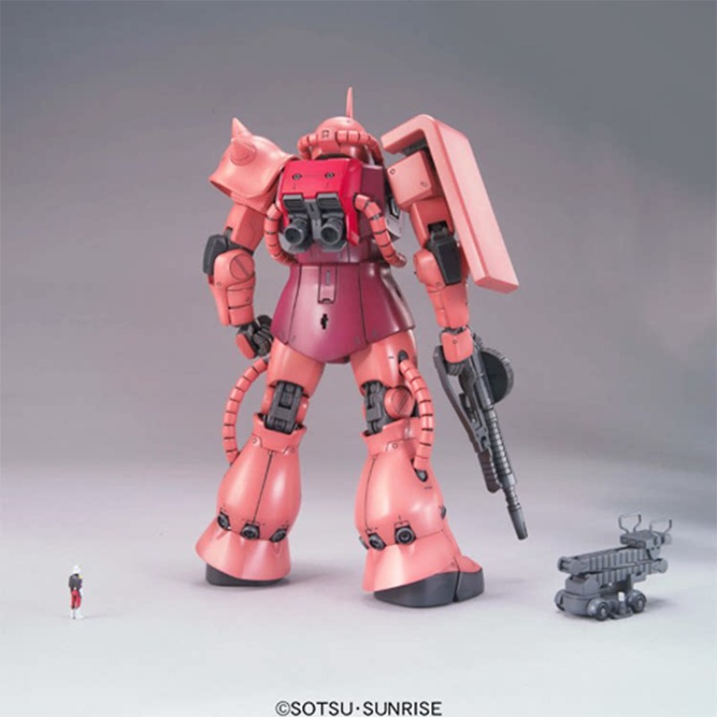 بانداي MG 1/100 MS 06S تشار زا - مراجعة Model Kit Zaku وسعره