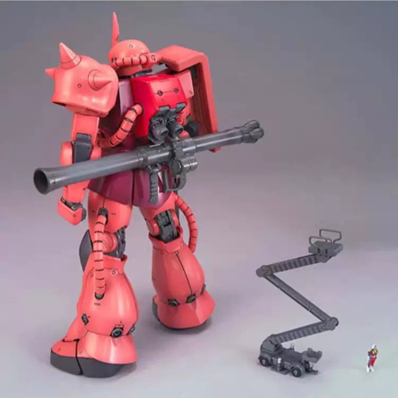 بانداي MG 1/100 MS 06S تشار زا - مراجعة Model Kit Zaku وسعره