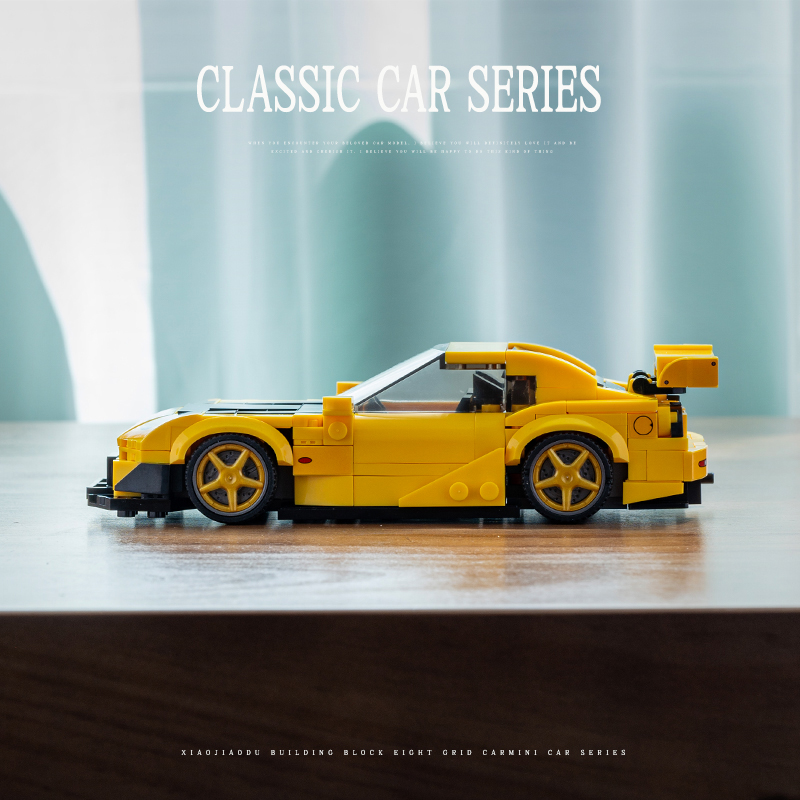 مدينة RX7 الكلاسيكية سباق السي - مراجعة Model Kit Jdm وسعره